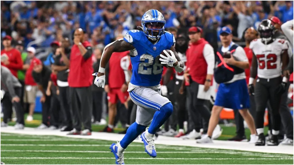Detroit Lions running back Jahmyr Gibbs – IMAGO / Icon Sportswire
