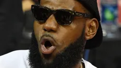 LeBron James of the Los Angeles Lakers attends a quarterfinal game of the 2018 NBA Summer League between the Lakers and the Detroit Pistons at the Thomas & Mack Center on July 15, 2018 in Las Vegas, Nevada.