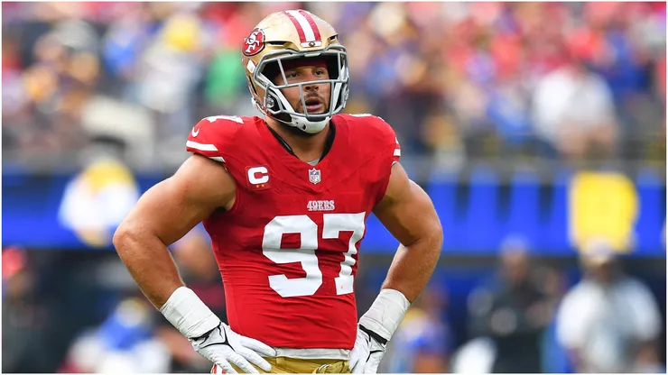 San Francisco 49ers defensive end Nick Bosa
