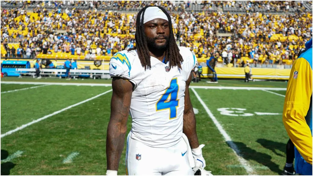 Los Angeles Chargers running back Gus Edwards – IMAGO / Icon Sportswire