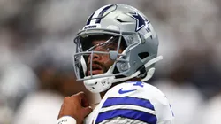 Dak Prescott quarterback of the Dallas Cowboys