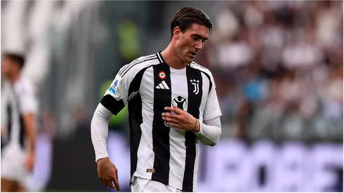 Dusan Vlahovic of Juventus