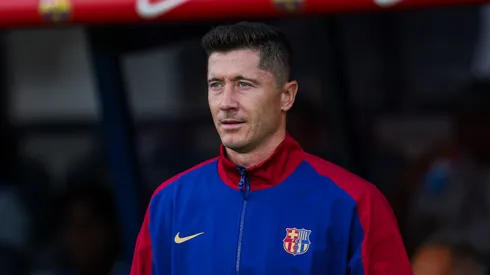 Robert Lewandowski of FC Barcelona
