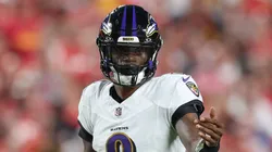 Lamar Jackson, quarterback of the Baltimore Ravens