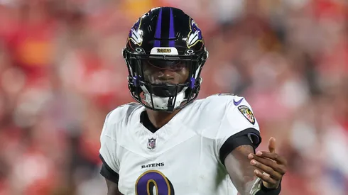 Lamar Jackson, quarterback of the Baltimore Ravens