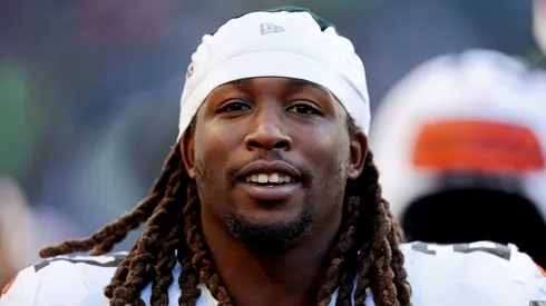 Kareem Hunt running back of the Kansas City Chiefs