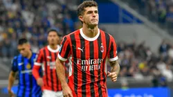Christian Pulisic at AC Milan against Inter