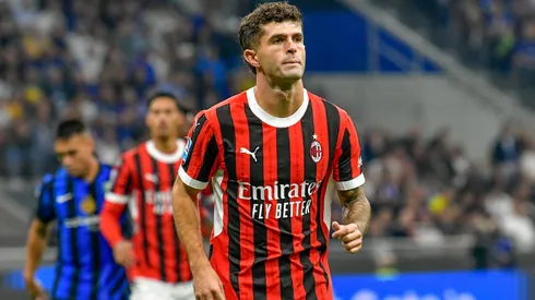 Christian Pulisic at AC Milan against Inter
