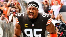 Myles Garrett, defensive end of the Cleveland Browns