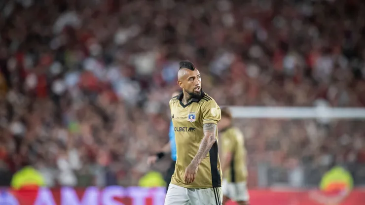 Arturo Vidal against River Plate