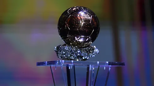 The Ballon d'Or Trophy.