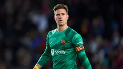 Barcelona's captain Marc-André Ter Stegen
