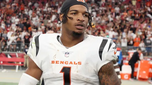 Ja'Marr Chase #1 of the Cincinnati Bengals