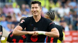 Robert Lewandowski of FC Barcelona