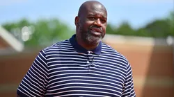 Shaquille O'Neal attends as The Shaquille O'Neal Foundation & Icy Hot unveil