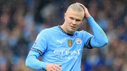 Erling Haaland with Manchester City