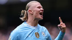 Erling Haaland of Manchester City scored a goal vs Juventus at the FIFA Club World Cup 2025.