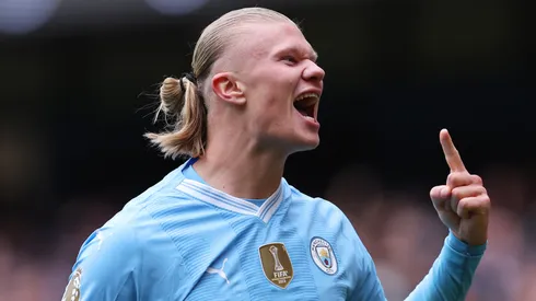Erling Haaland of Manchester City scored a goal vs Juventus at the FIFA Club World Cup 2025.