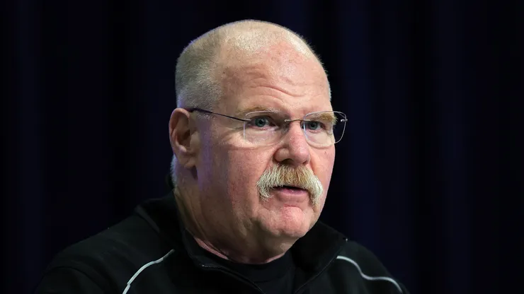 Andy Reid head coach of the Kansas City Chiefs