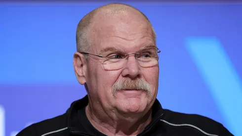 Andy Reid head coach of the Kansas City Chiefs
