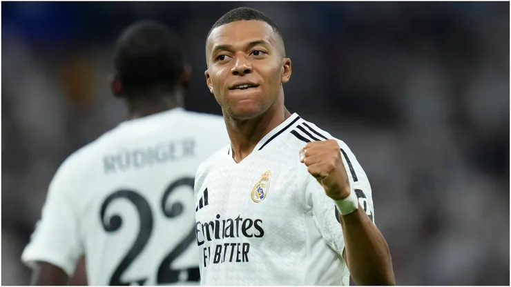 Kylian Mbappe of Real Madrid
