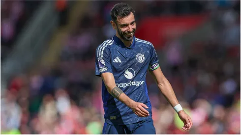 Manchester United midfielder Bruno Fernandes