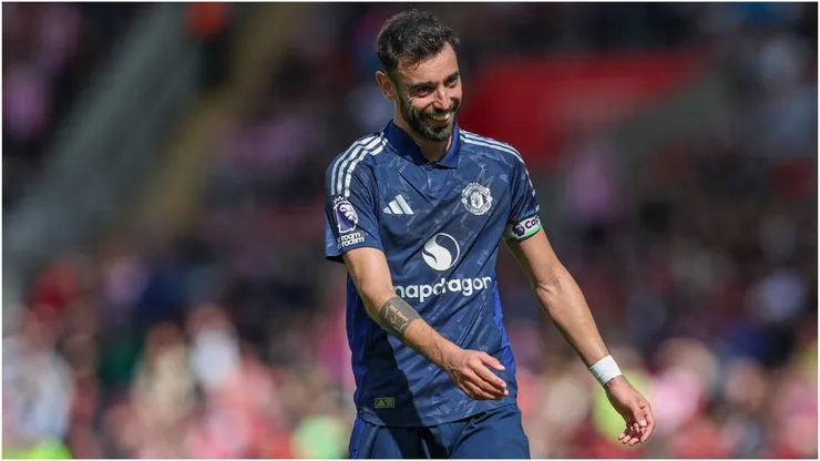 Manchester United midfielder Bruno Fernandes