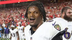 Lamar Jackson, quarterback of the Baltimore Ravens
