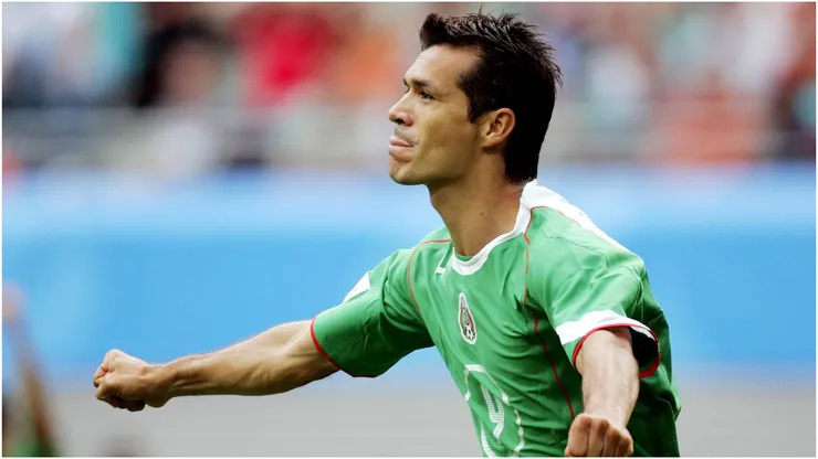 Jared Borgetti of Mexico