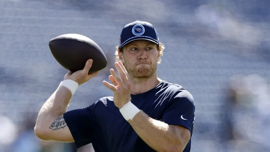 Quarterback Will Levis #8 of the Tennessee Titans