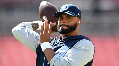 Dak Prescott, quarterback of the Dallas Cowboys, signed a new contract this offseason