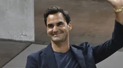 Roger Federer as a spectator of the Us Open 2024