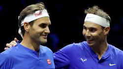 Roger Federer and Rafael Nadal