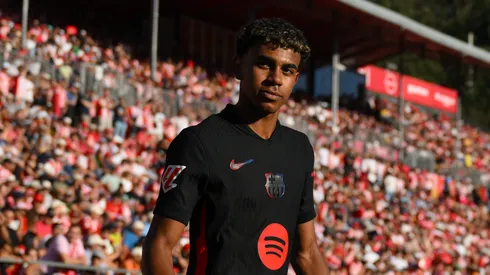 Lamine Yamal vs Girona in LaLiga