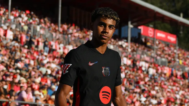 Lamine Yamal vs Girona in LaLiga