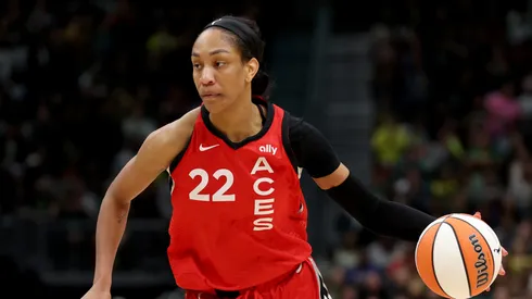 A'ja Wilson of Las Vegas Aces