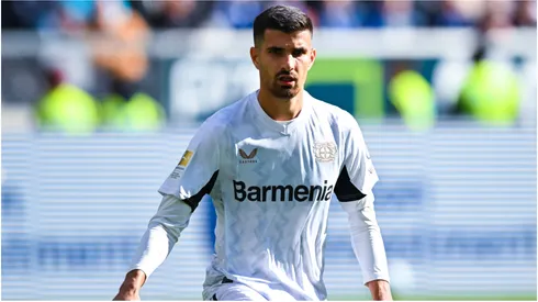 Martin Terrier of Bayer Leverkusen