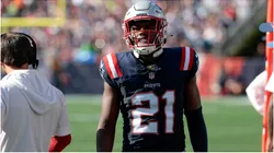 New England Patriots safety Jaylinn Hawkins