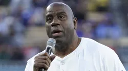 Los Angeles Lakers icon Earvin Magic Johnson