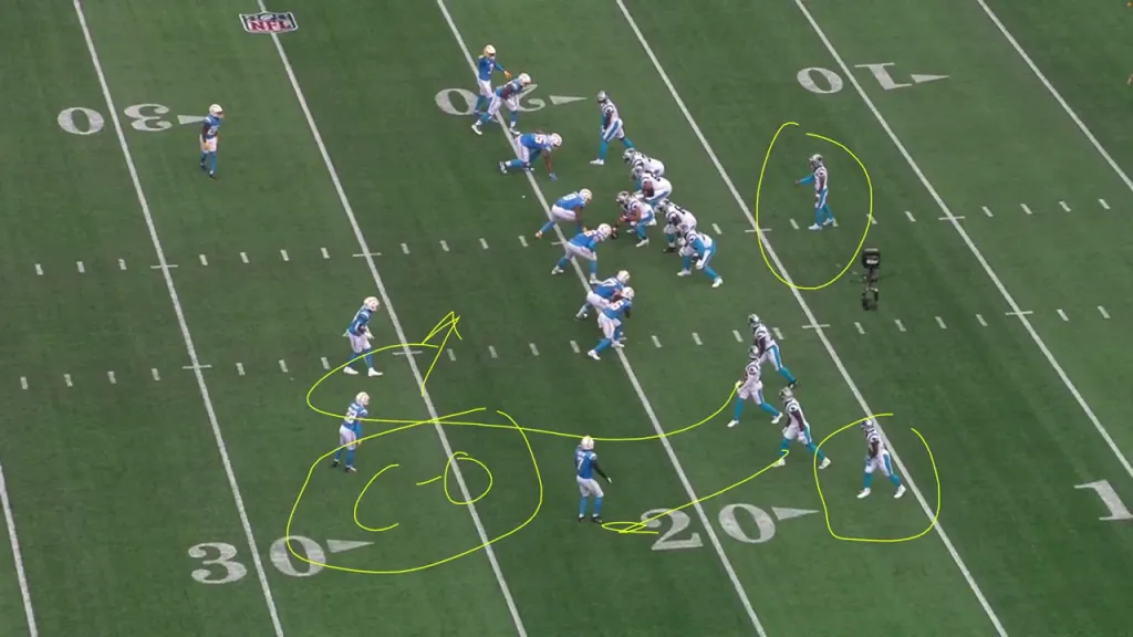 Young can't use cadence properly during a play.