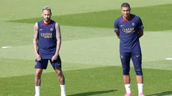 Neymar and Kylian Mbappe at PSG.