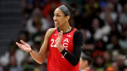 A'ja Wilson of Las Vegas Aces