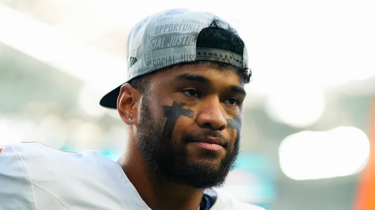 Tua Tagovailoa quarterback of the Miami Dolphins
