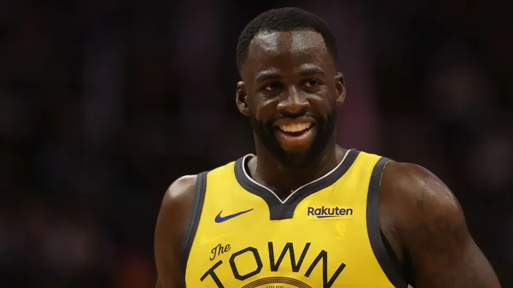 Draymond Green #23 of the Golden State Warriors during the second half of the NBA game