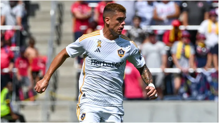 LA Galaxy midfielder Gabriel Pec