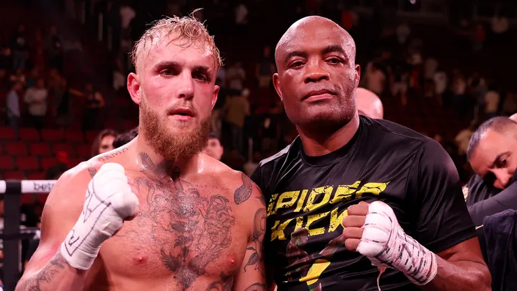 Jake Paul fought Anderson Silva in 2022
