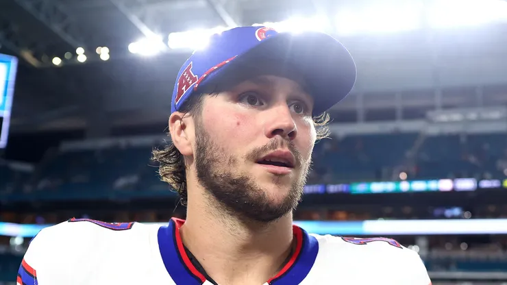 Josh Allen quarterback of the Buffalo Bills