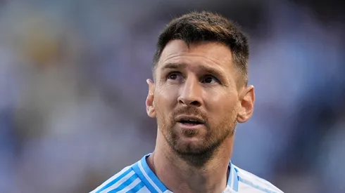 Lionel Messi of Argentina