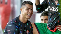 Cristiano Ronaldo with Portugal at Euros.