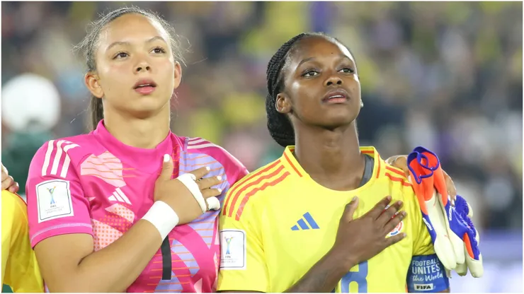 Luisa Agudelo and Linda Caicedo of Colombia